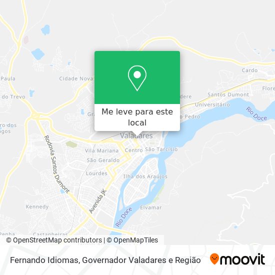 Fernando Idiomas mapa
