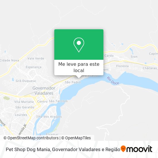 Pet Shop Dog Mania mapa