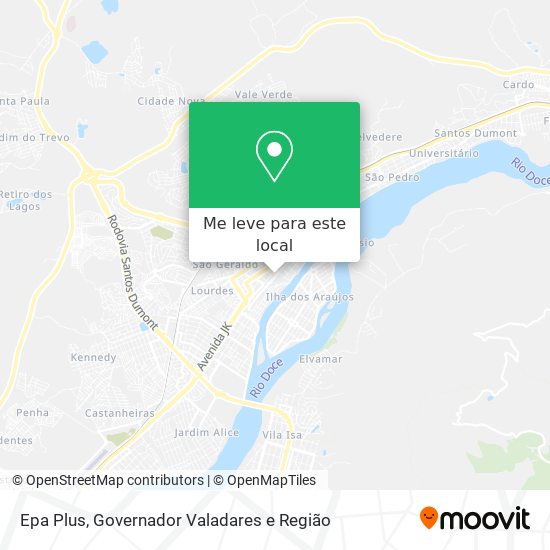 Epa Plus mapa