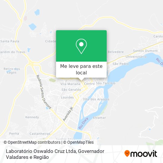 Laboratório Oswaldo Cruz Ltda mapa