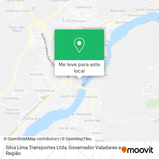 Silva Lima Transportes Ltda mapa