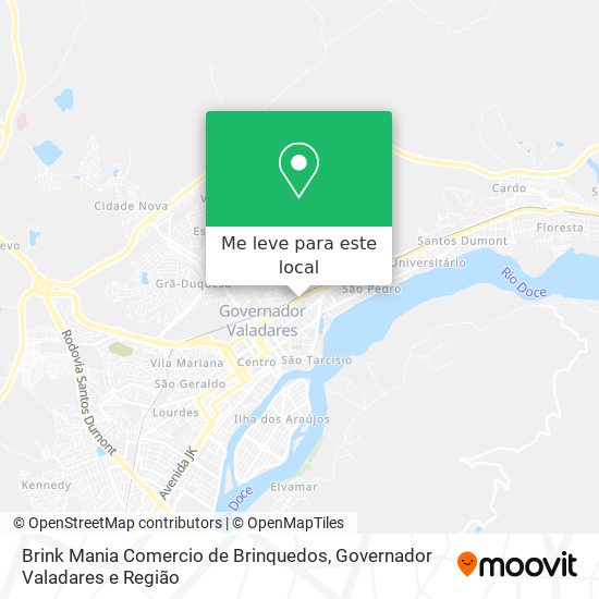 Brink Mania Comercio de Brinquedos mapa