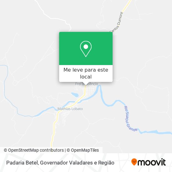 Padaria Betel mapa