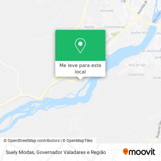 Suely Modas mapa