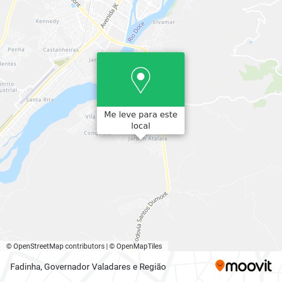 Fadinha mapa