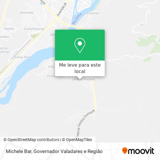 Michele Bar mapa