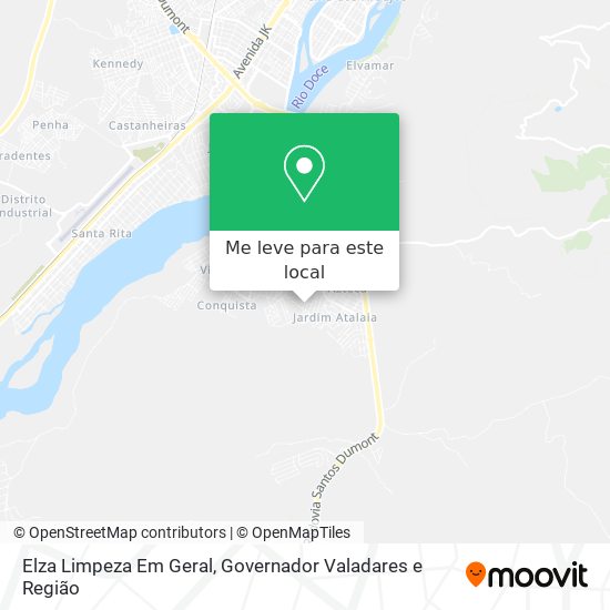 Elza Limpeza Em Geral mapa