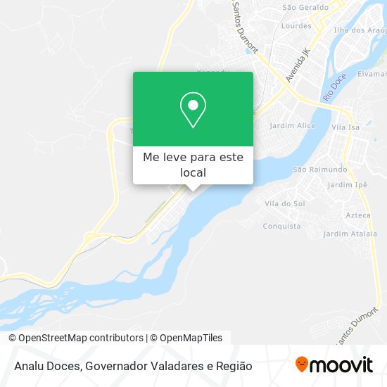 Analu Doces mapa