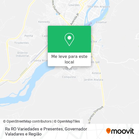 Ra RO Variedades e Presentes mapa