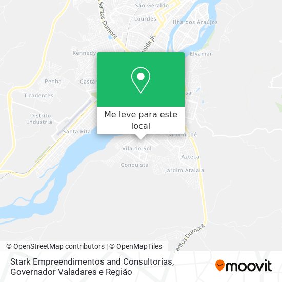 Stark Empreendimentos and Consultorias mapa