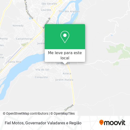 Fiel Motos mapa
