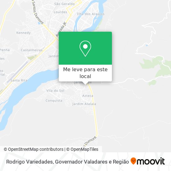 Rodrigo Variedades mapa