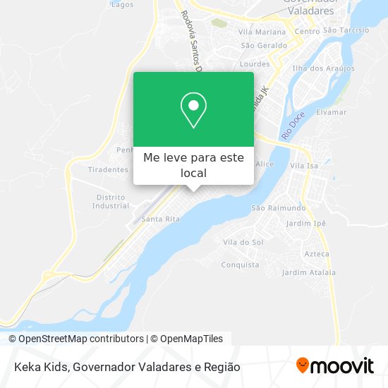 Keka Kids mapa