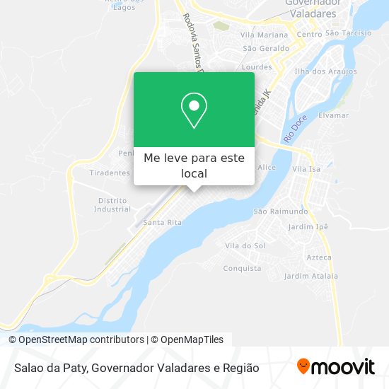 Salao da Paty mapa