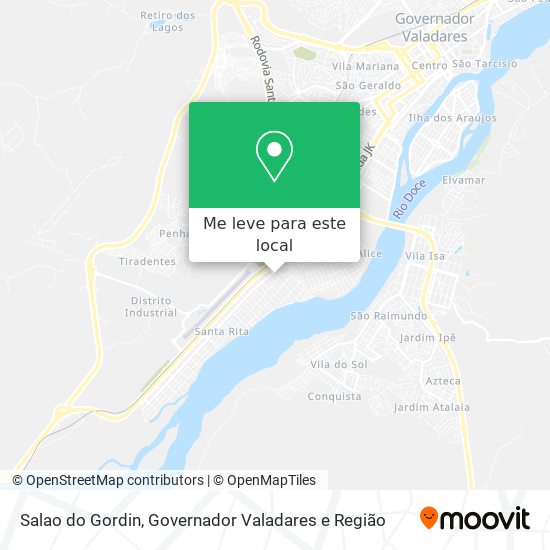 Salao do Gordin mapa