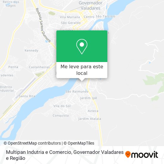 Multipan Indutria e Comercio mapa