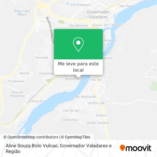 Aline Souza Bolo Vulcao mapa