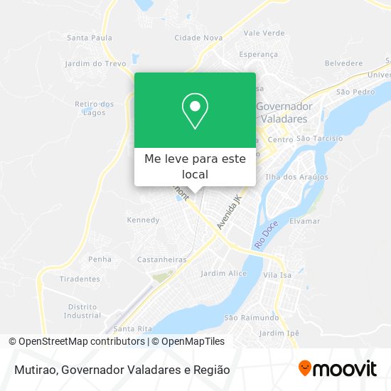 Mutirao mapa