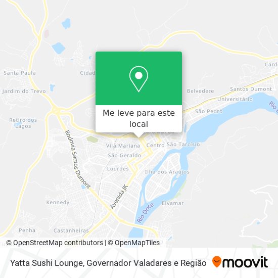 Yatta Sushi Lounge mapa