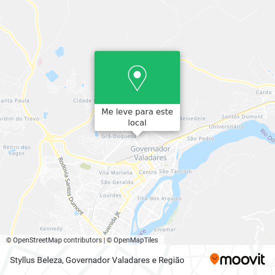 Styllus Beleza mapa