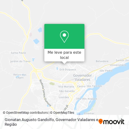 Gionatan Augusto Gandolfo mapa