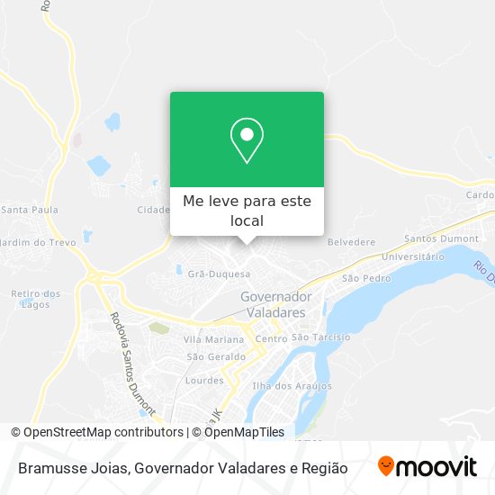 Bramusse Joias mapa