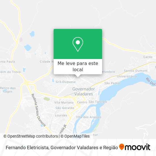 Fernando Eletricista mapa
