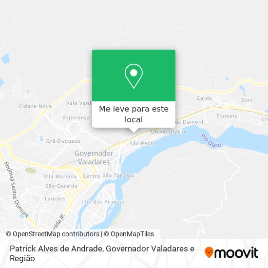 Patrick Alves de Andrade mapa
