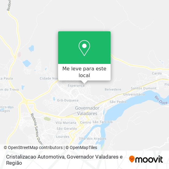Cristalizacao Automotiva mapa