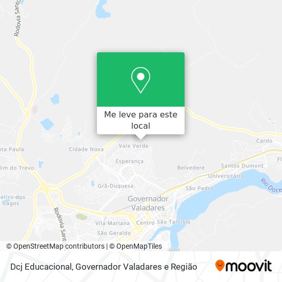Dcj Educacional mapa