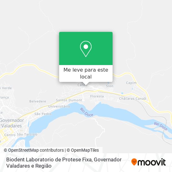 Biodent Laboratorio de Protese Fixa mapa