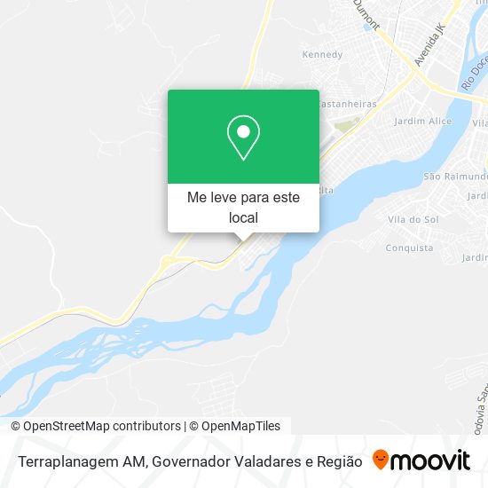 Terraplanagem AM mapa