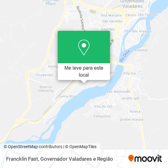 Francklin Fast mapa