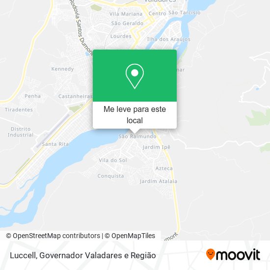 Luccell mapa