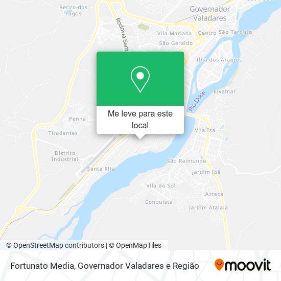 Fortunato Media mapa