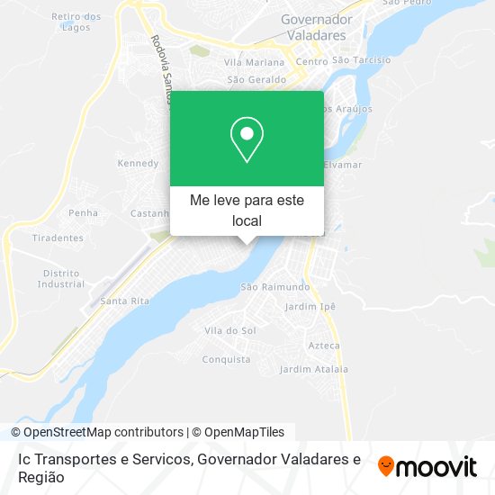 Ic Transportes e Servicos mapa