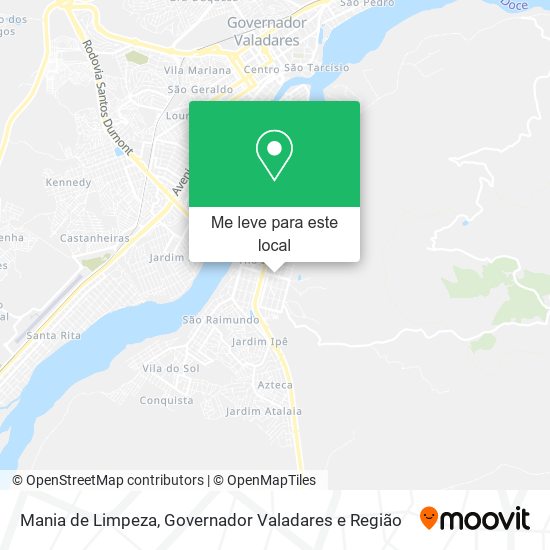 Mania de Limpeza mapa