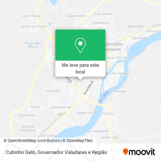 Cubinho Gelo mapa