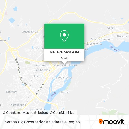 Serasa Gv mapa