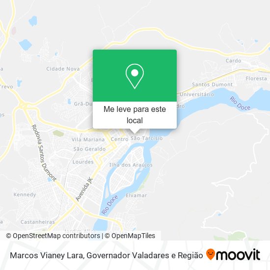 Marcos Vianey Lara mapa