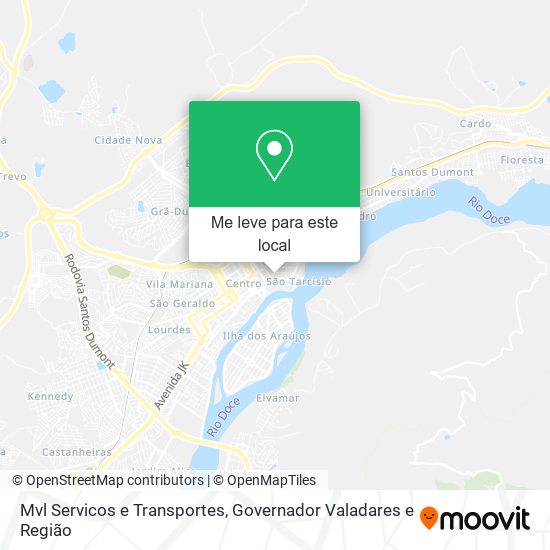 Mvl Servicos e Transportes mapa
