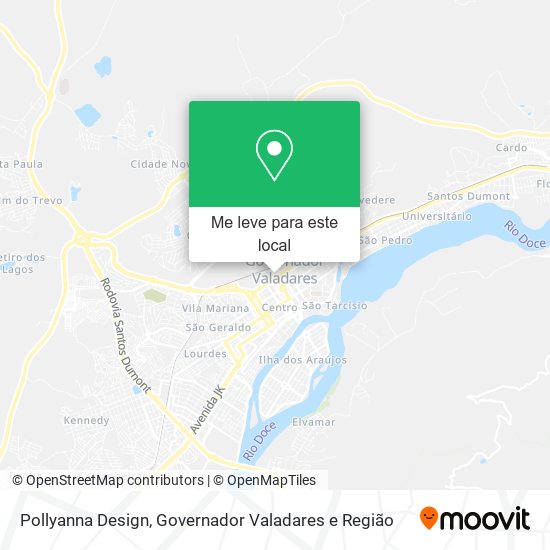 Pollyanna Design mapa