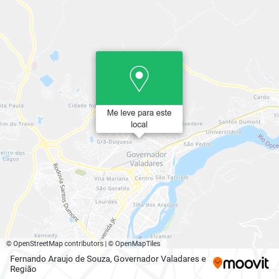 Fernando Araujo de Souza mapa
