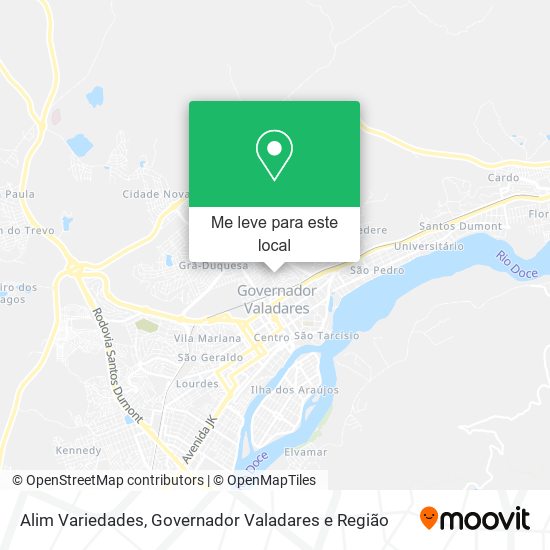 Alim Variedades mapa