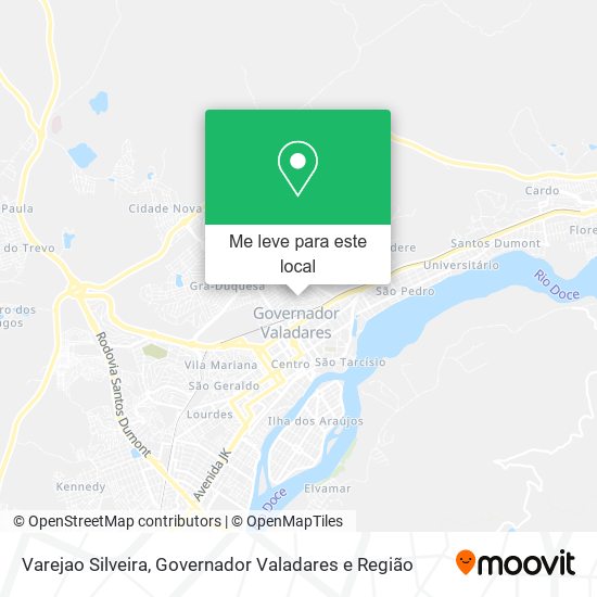 Varejao Silveira mapa