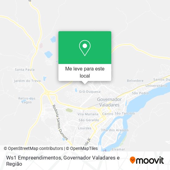 Ws1 Empreendimentos mapa