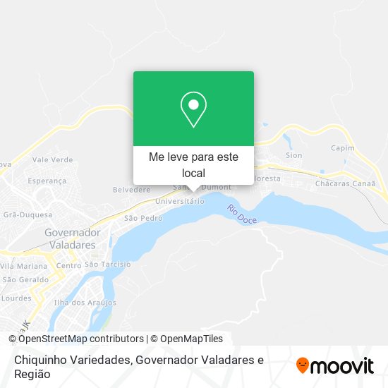 Chiquinho Variedades mapa