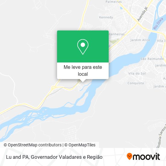 Lu and PA mapa