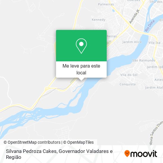 Silvana Pedroza Cakes mapa