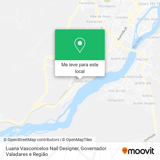 Luana Vasconcelos Nail Designer mapa